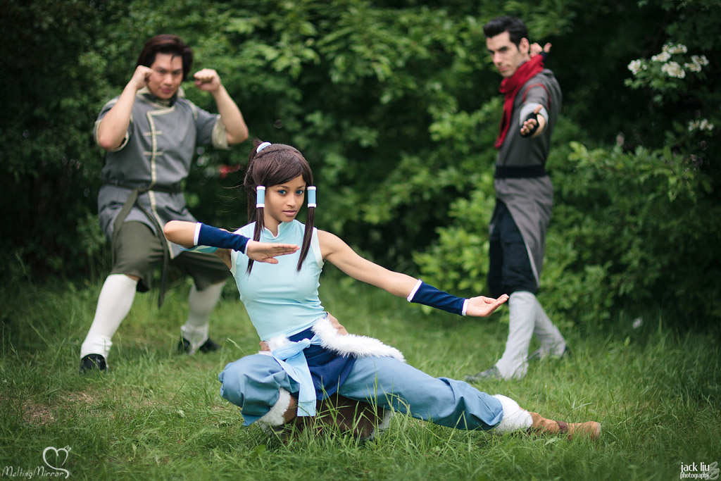 Fire Ferrets 2 - Korra, Mako, and Bolin Cosplay