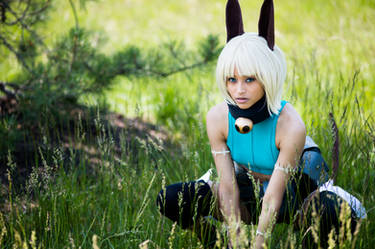 Ms. Fortune Cosplay - Cat in the Grass