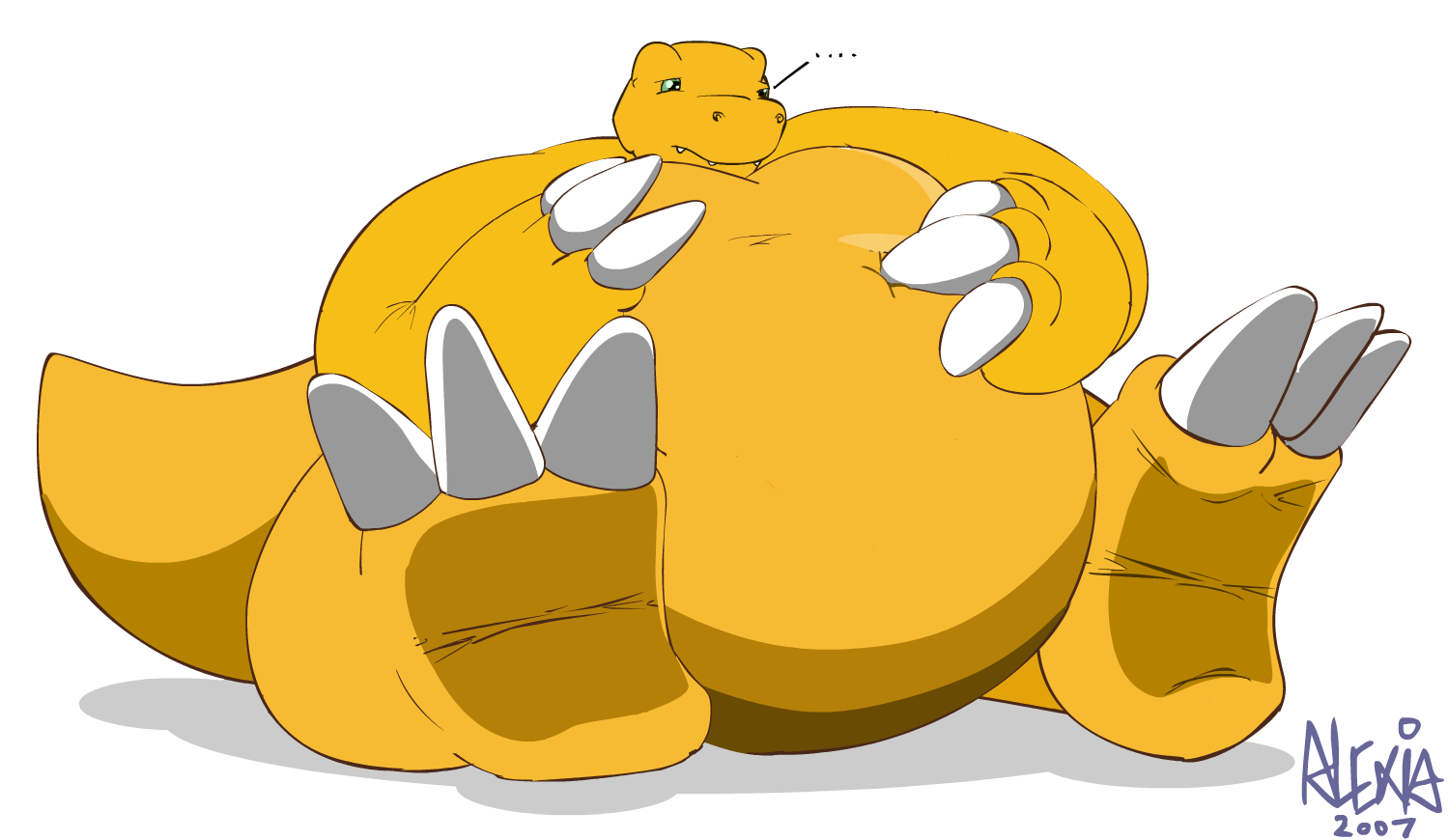 Requested Agumon by DrgnAlexia on DeviantArt