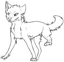 Free Canine Lineart