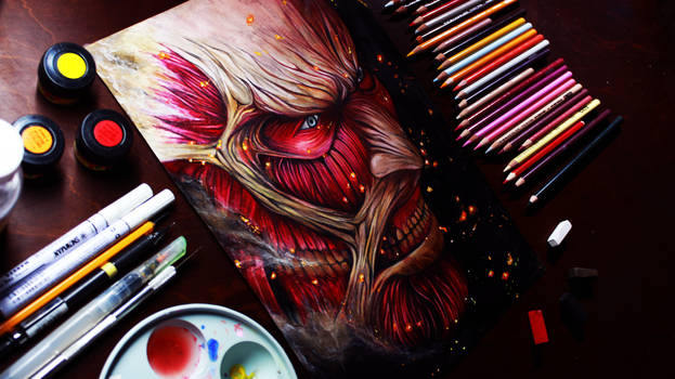 Drawing The Colossal Titan