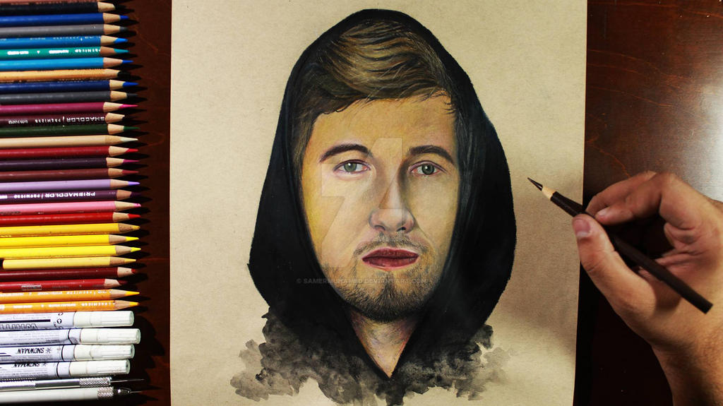 Drawing Alan Drawing Alan Walker by SamerMuhamed on DeviantArt