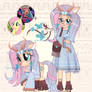 Closed!! Isi Dawndancer + Fluttershy fusion adopt!