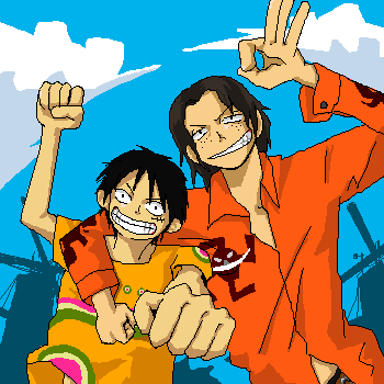 Ace x luffy