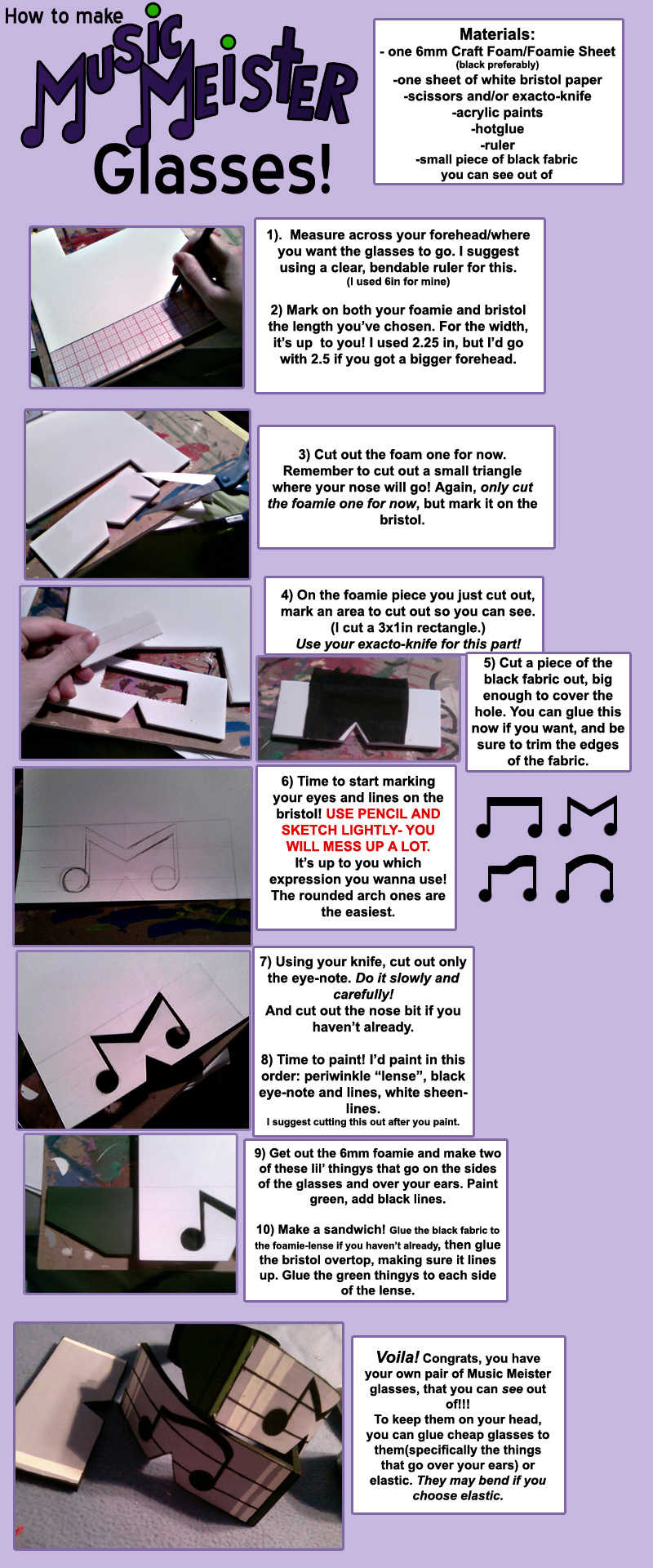 How to: Music Meister Glasses