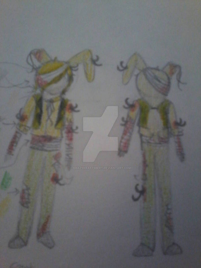 My springtrap design by krazykraftsbert on DeviantArt