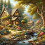 In style of Thomas Kinkade 3