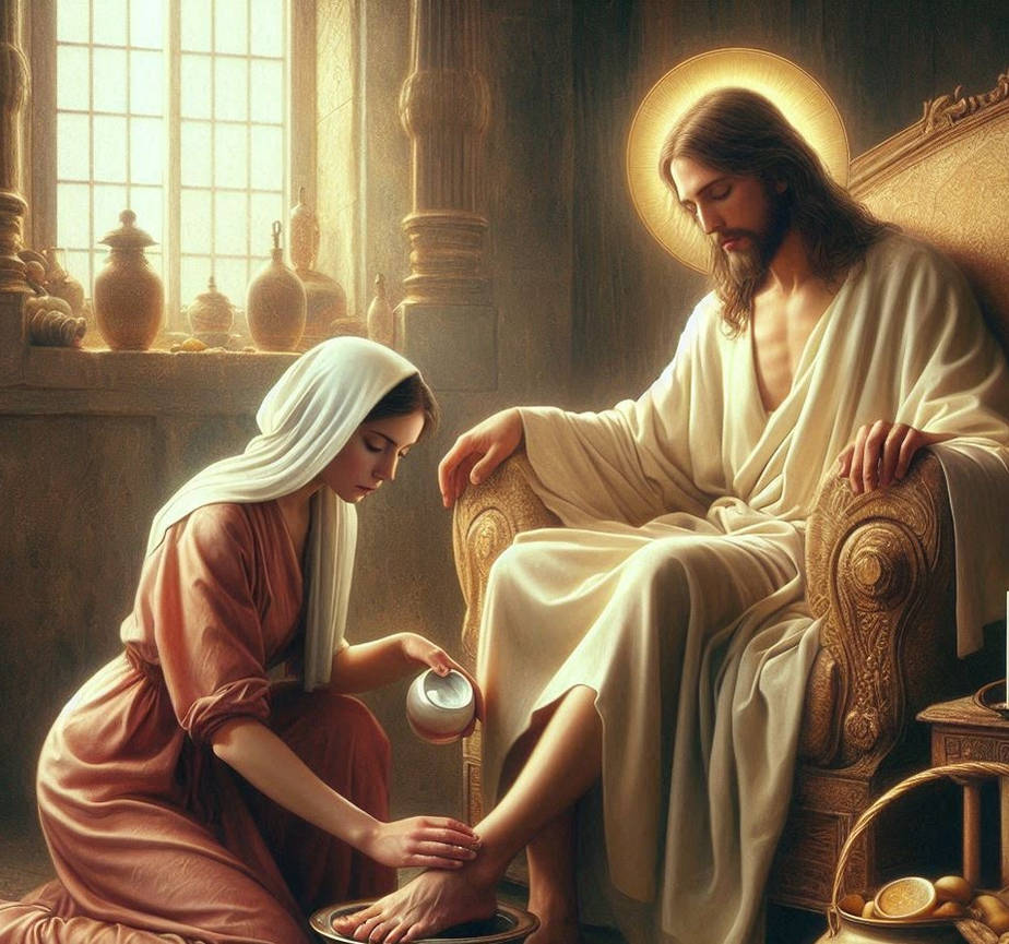 Story Of Mary Anointing Jesus Feet