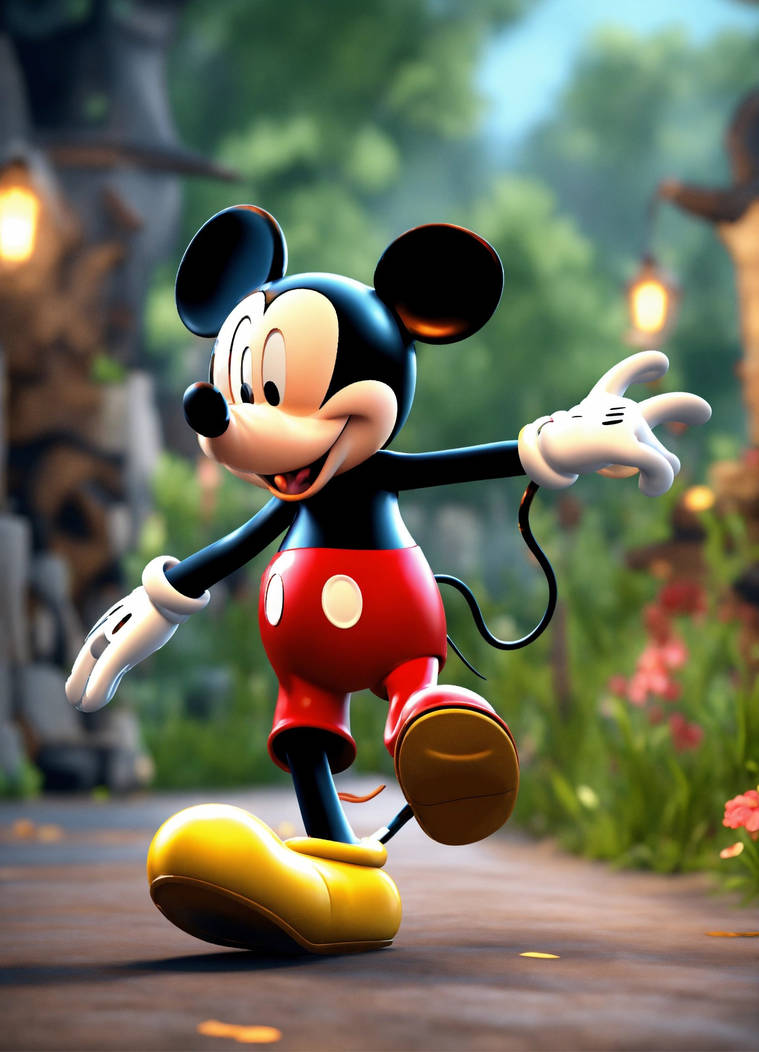 Maicky Mickey Mouse - portrait by Sirpuliini on DeviantArt