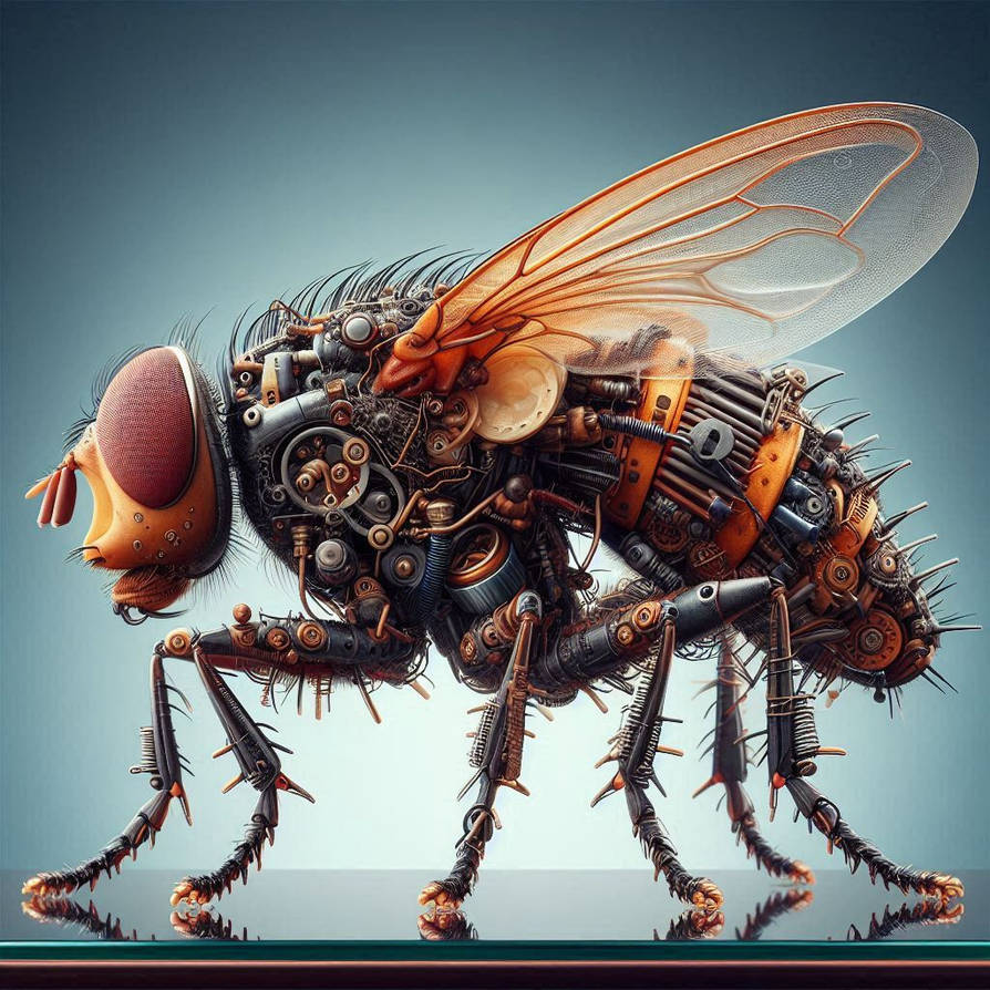 Motor Like Insect Mechanical insect by Sirpuliini on DeviantArt
