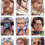 Clone Wars Sketch Cards 2