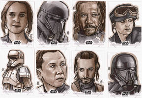 Rogue One Sketch Cards 5