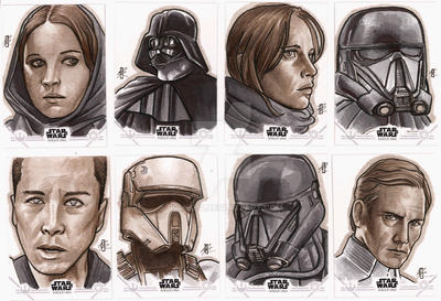 Rogue One Sketch Cards 6