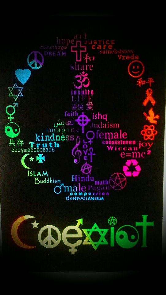 Coexist.