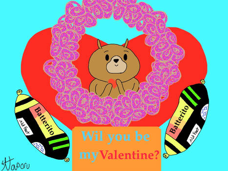 Wil you be my valentine?