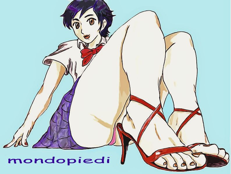 piedi di Saya Otonashi