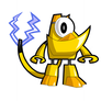 [MIXELS] Teslo the Electroid Character