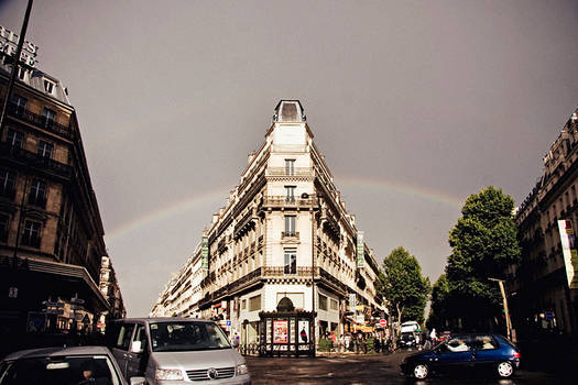 rainbow in Paris