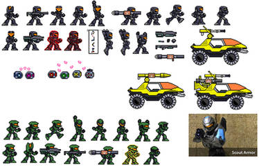 ODST special and Scout sprites