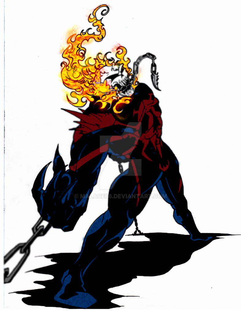 Venom Ghost Rider By Malace86 On Deviantart