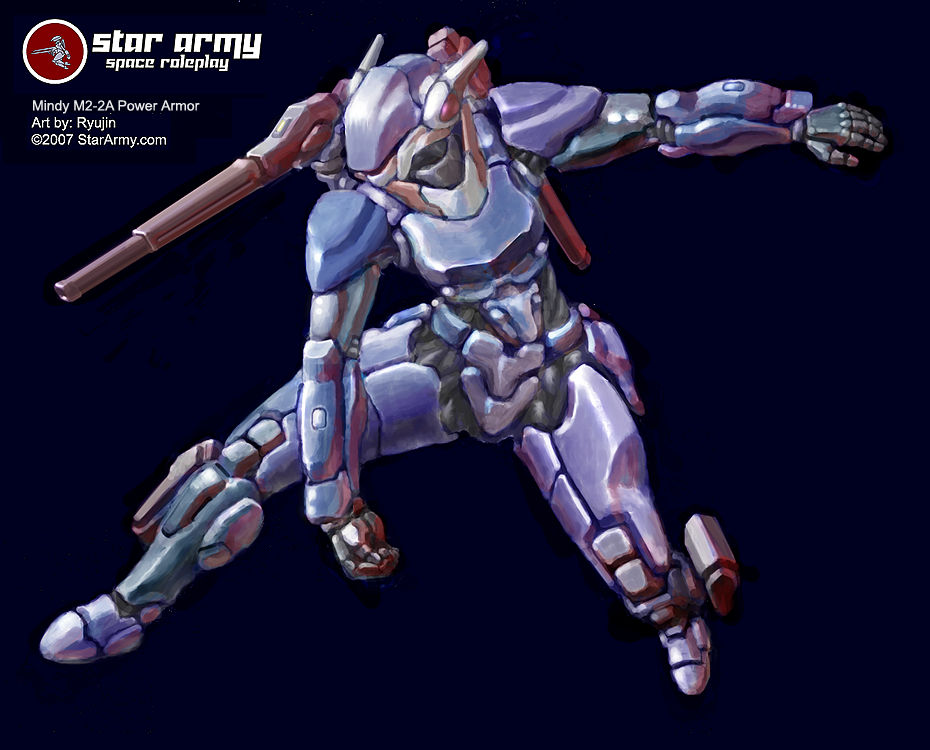 M6-2A Daisy II Planetary Power Armor on Star Army Space Roleplay