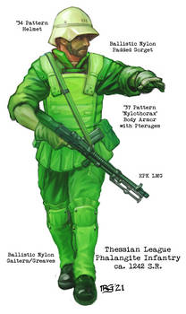 Thessian Phalangite Infantry