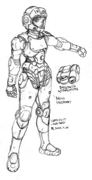 Hardsuit design