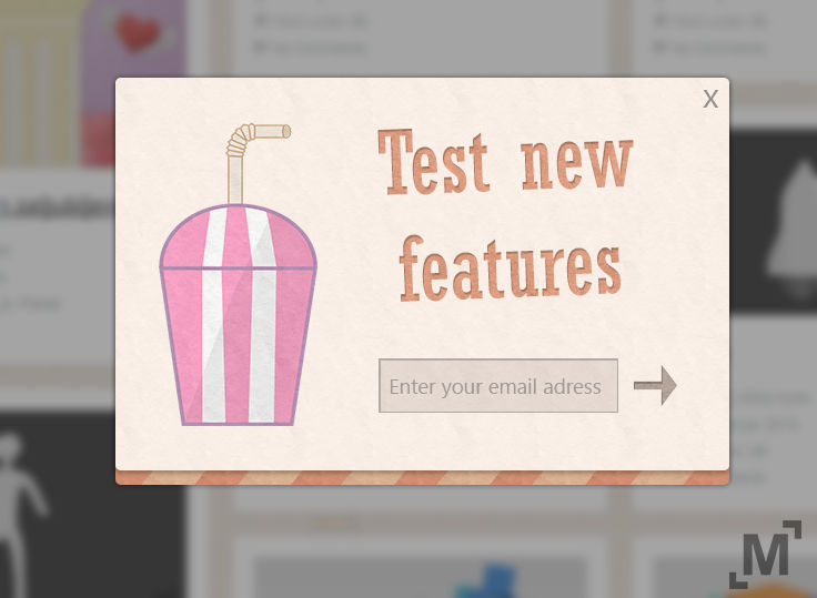 Custom modal - paper texture by MilosKukic on DeviantArt