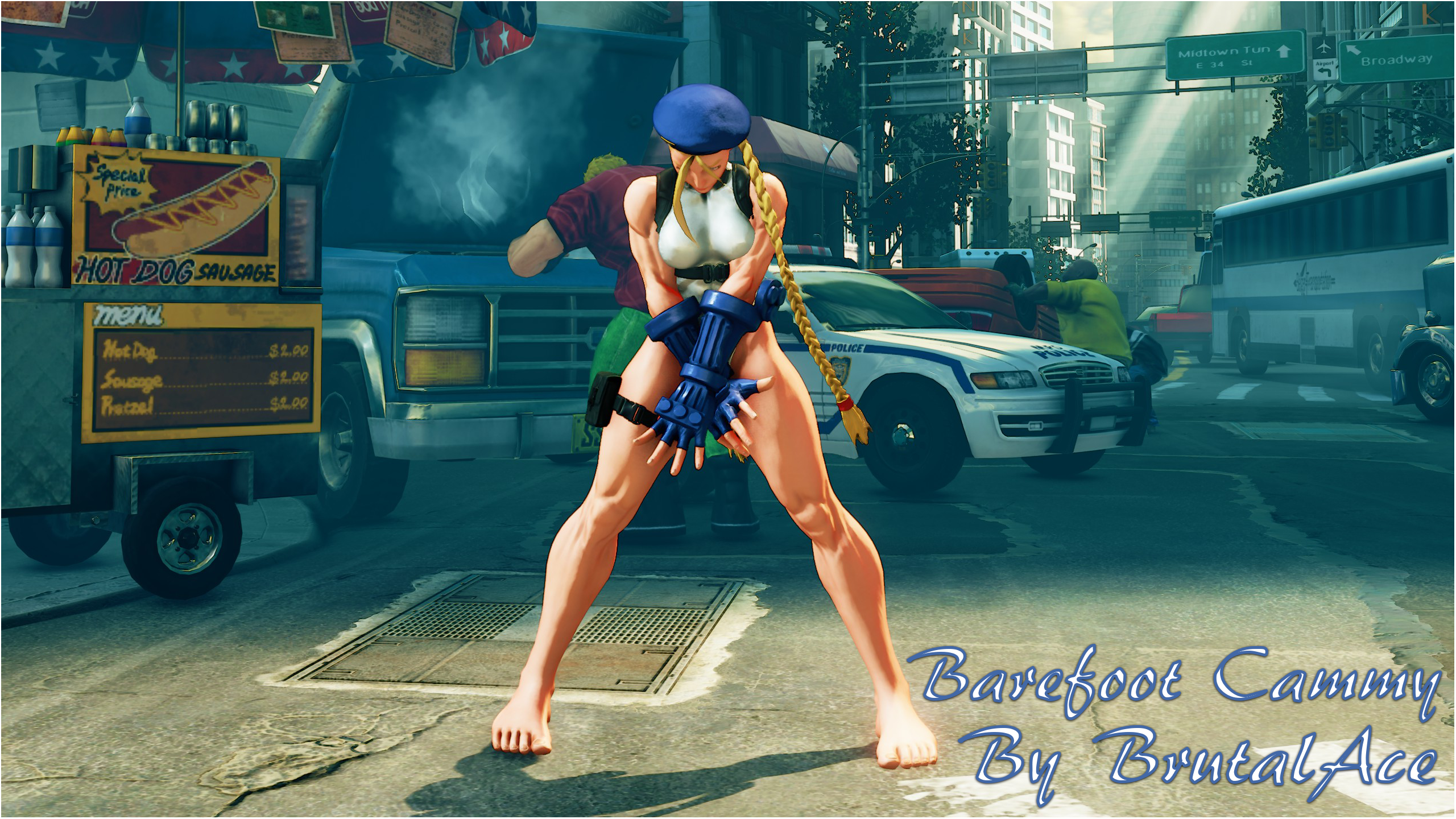 Barefoot Cammy By BrutalAce