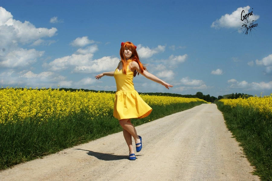 Asuka Langley Soryu - Yellow Dress - NGE