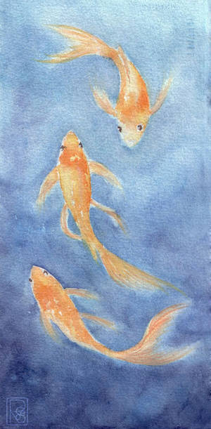 Les Poissons Rouges by DeliriousRose Les Poissons Rouges by DeliriousRose