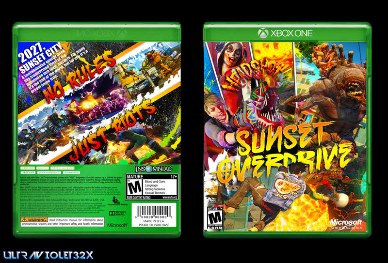 Sunset Overdrive's box art had to capture the game's crazy spirit in one  image - Polygon