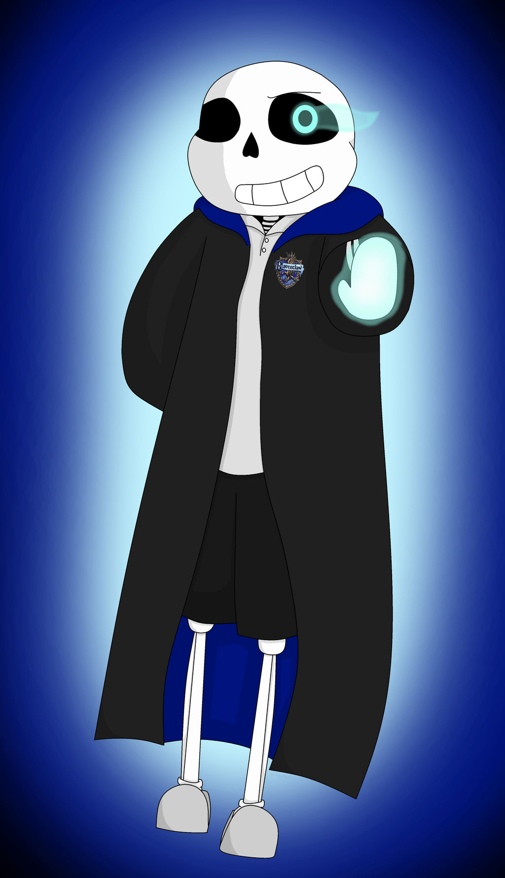 Sans Rave Ravenclaw Sans by R-Kerns on DeviantArt