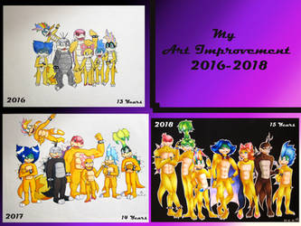 My Art Improvement 2016-2018