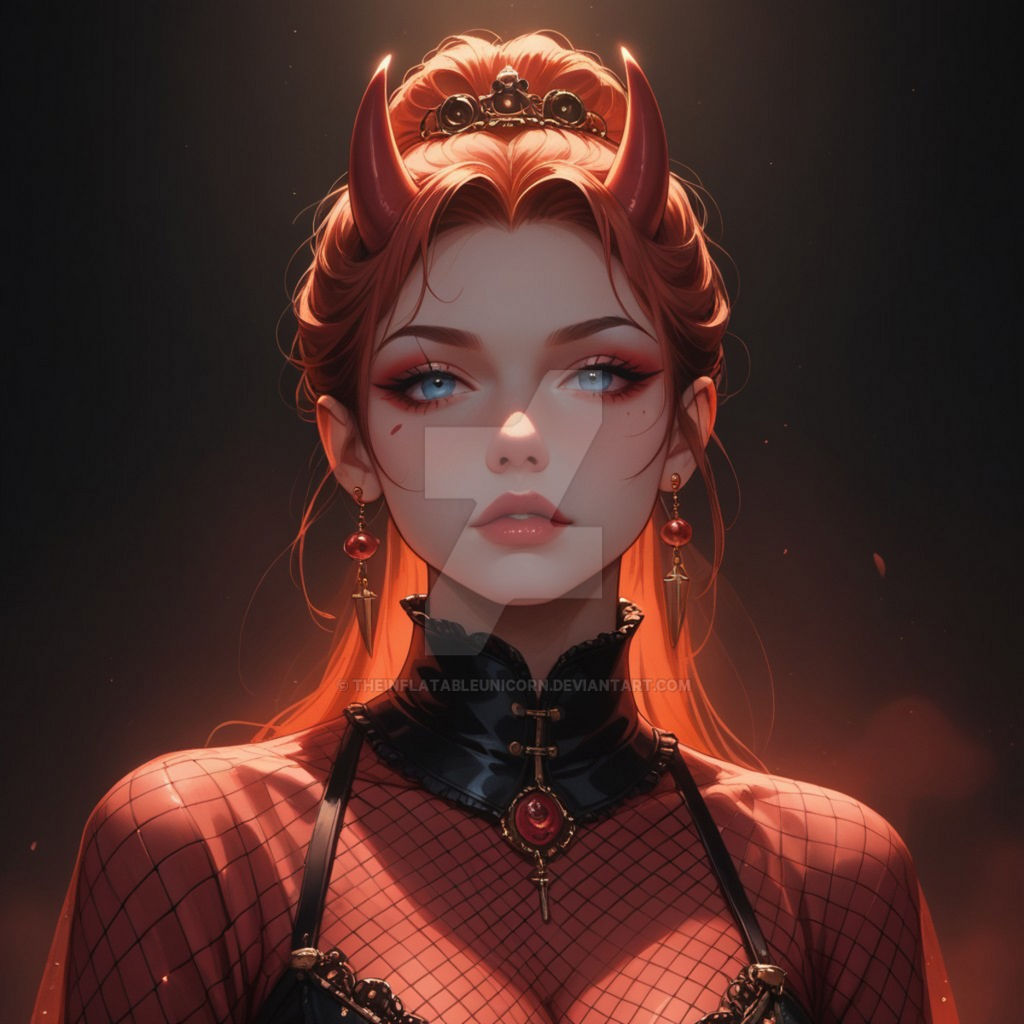 Beutiful Devil Form Devilish Beauty by TheInflatableUnicorn on DeviantArt