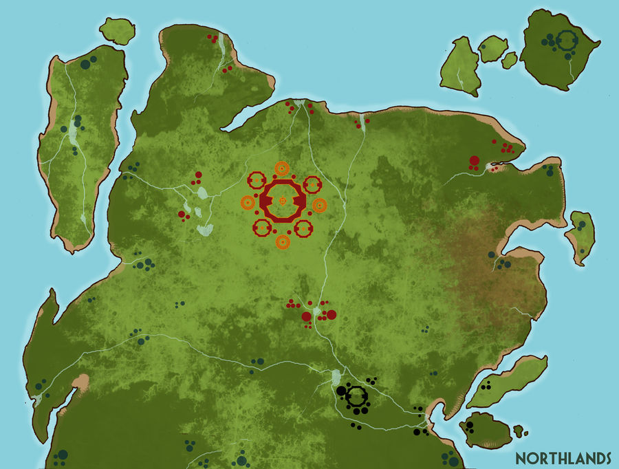 Northland map