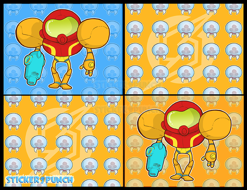 Metroid Postcard Set 2015