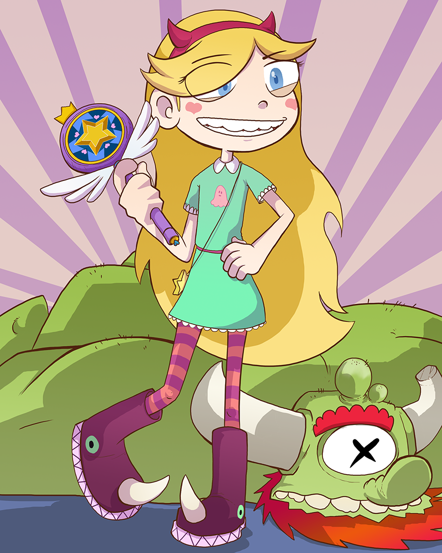 Star Butterfly Daily warm-up 7416