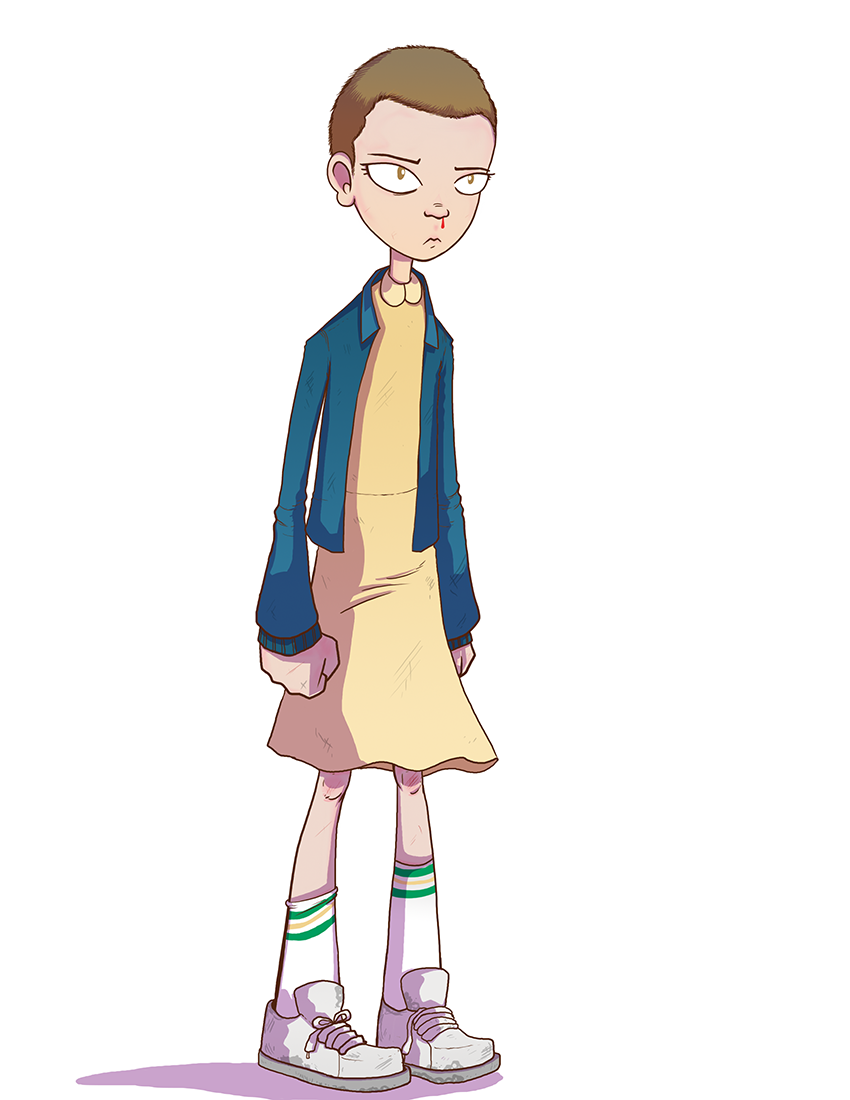 Eleven from Stranger Things