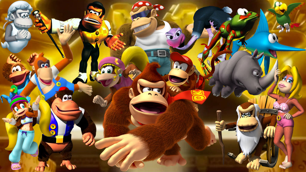 Donkey Kong Country Wallpaper by InklingMain on DeviantArt