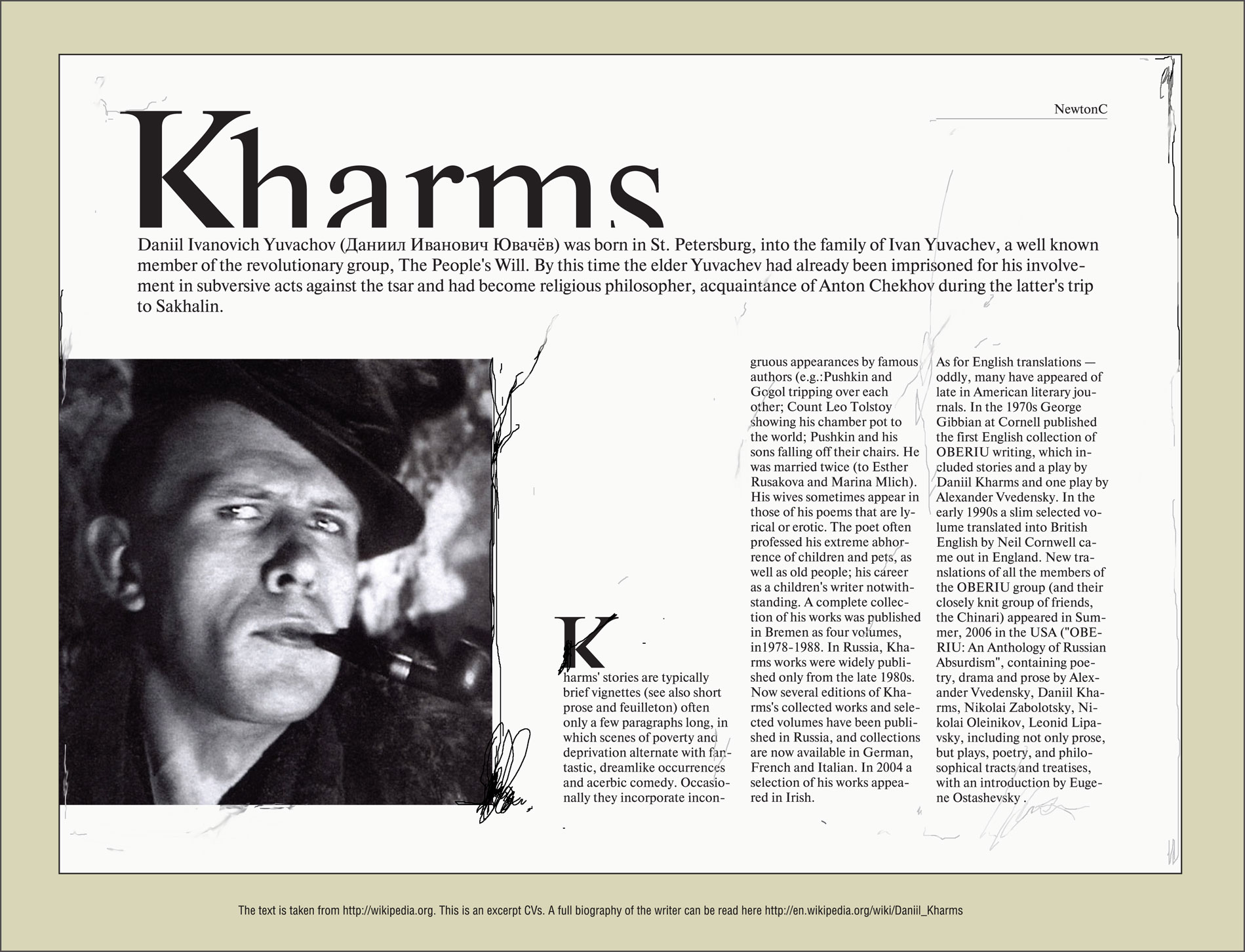 Kharms biography