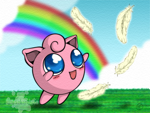 Jigglypuff encuentra un angel