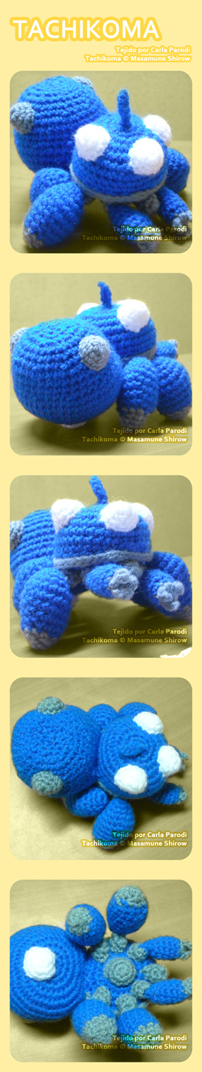 Tachikoma Amigurumi