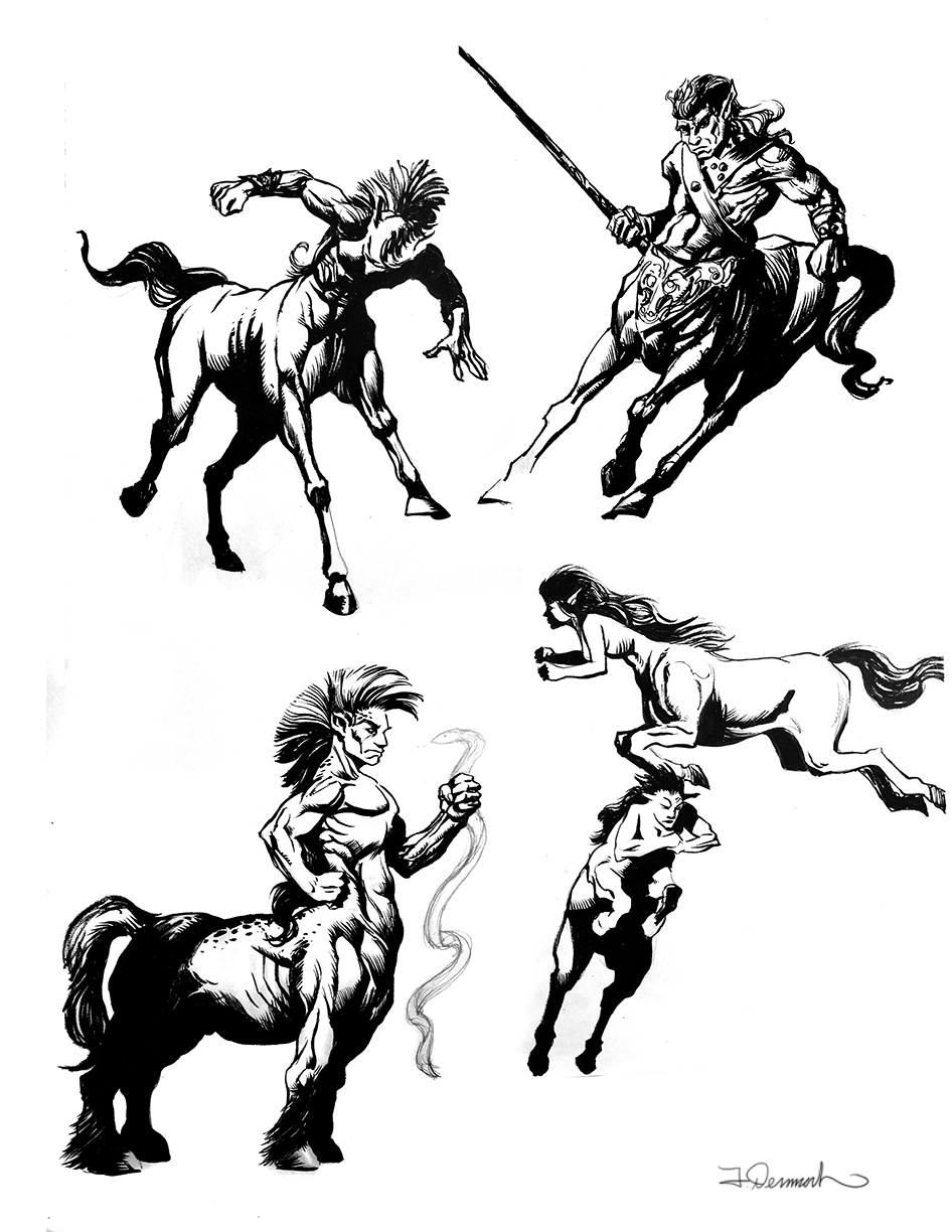 Centaur Sketches