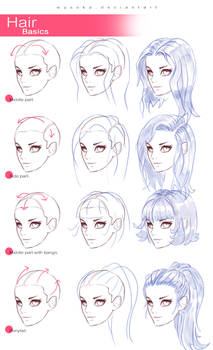How To Draw Hair 2