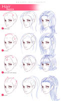 How To Draw Hair 2