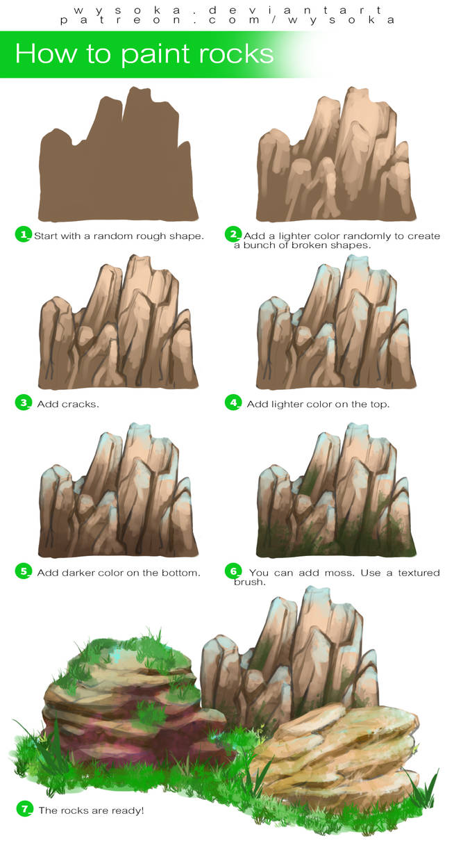How to paint rocks - Owatrol Direct