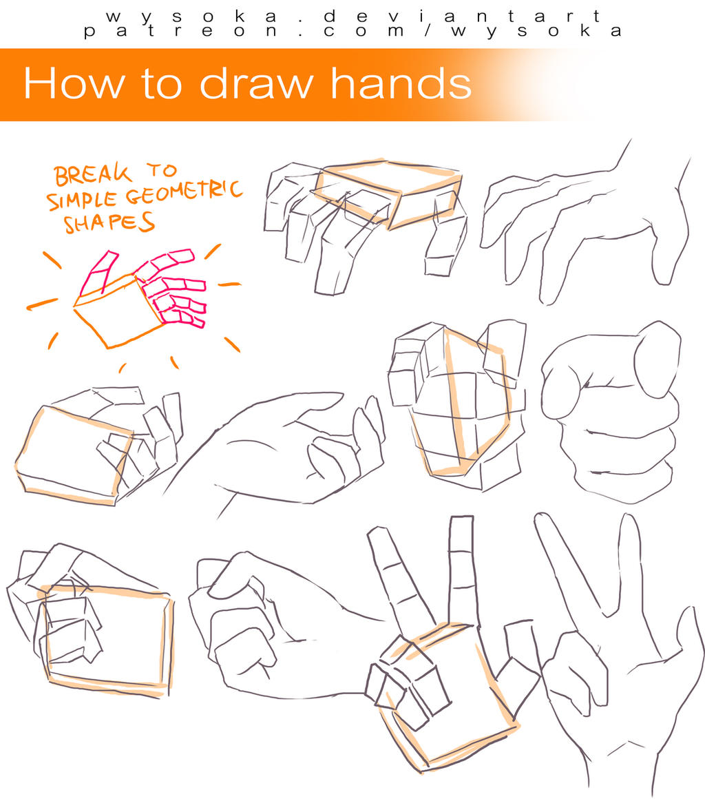 Hand Graphics Basic Design Tutorial Hands by wysoka on DeviantArt