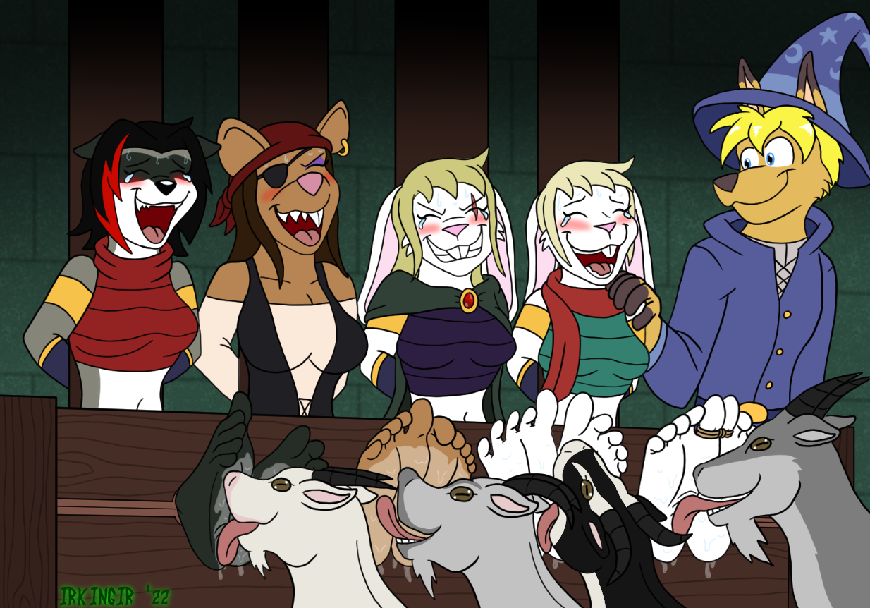Deviantart Grumpy Goat Feeding the Goats by IrkinGIR on DeviantArt
