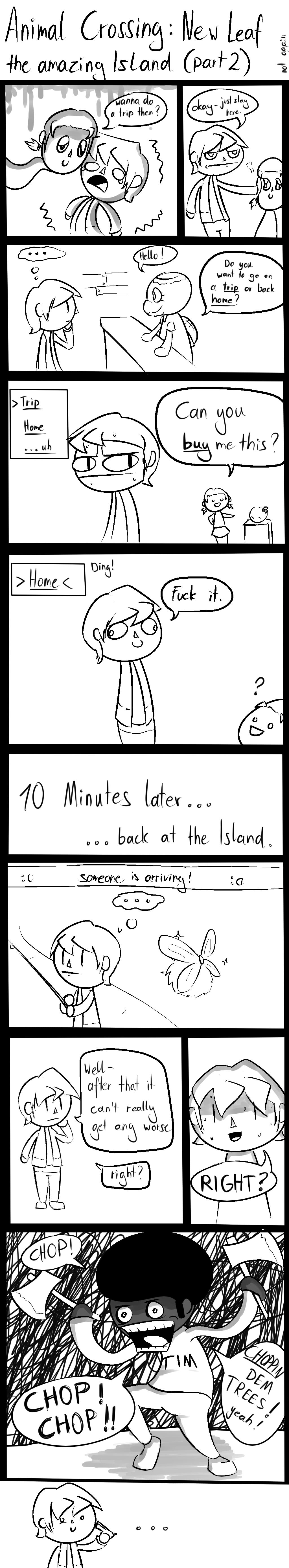 Animal Crossing: the amazing Island (part 2)